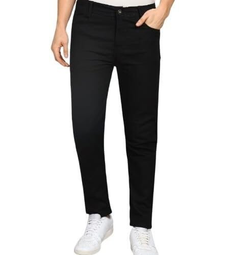 Slim Men Black Jeans