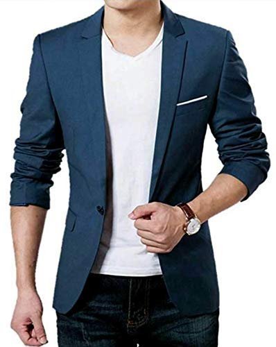 Men's Party Slim Fit Single Blazer