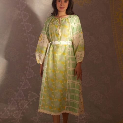 Yellow Zara Kurta Dress